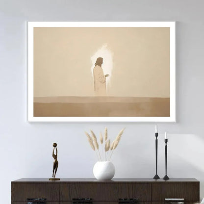 Watercolor Jesus Posters - Christian Nursery Wall Art